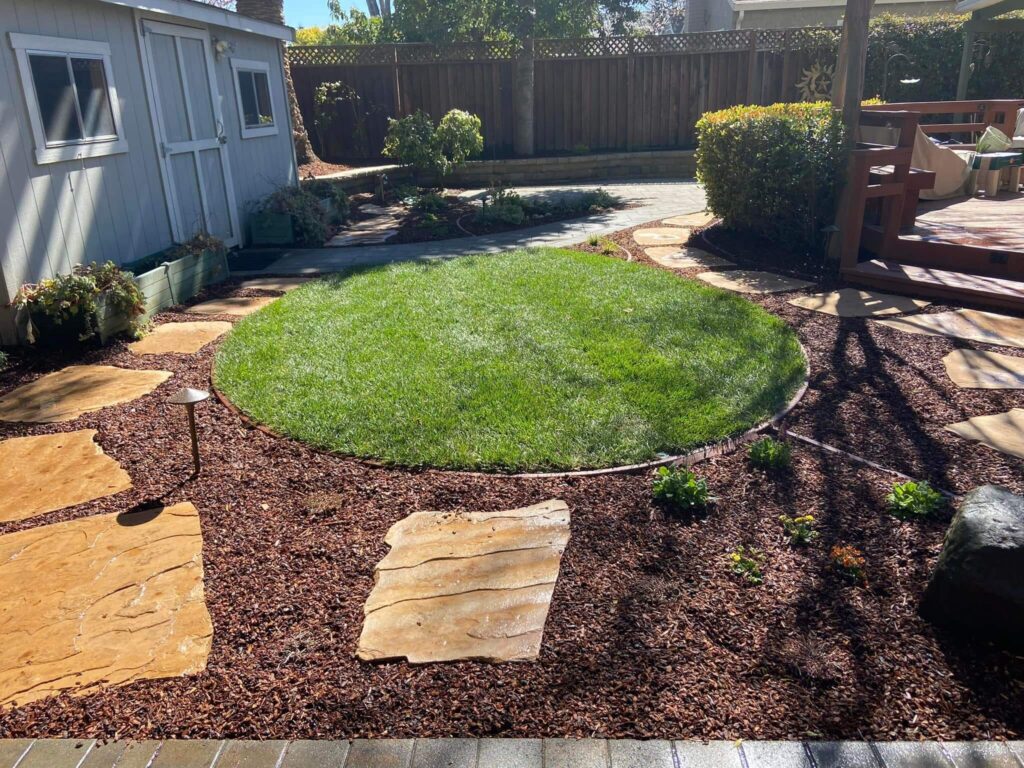 Finished Sunnyvale project backyard