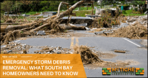 Learn essential tips for storm debris removal in the South Bay Area. Expert guidance from McTighe Landscaping on safety, regulations, and professional services in Los Gatos, Saratoga, and surrounding areas.